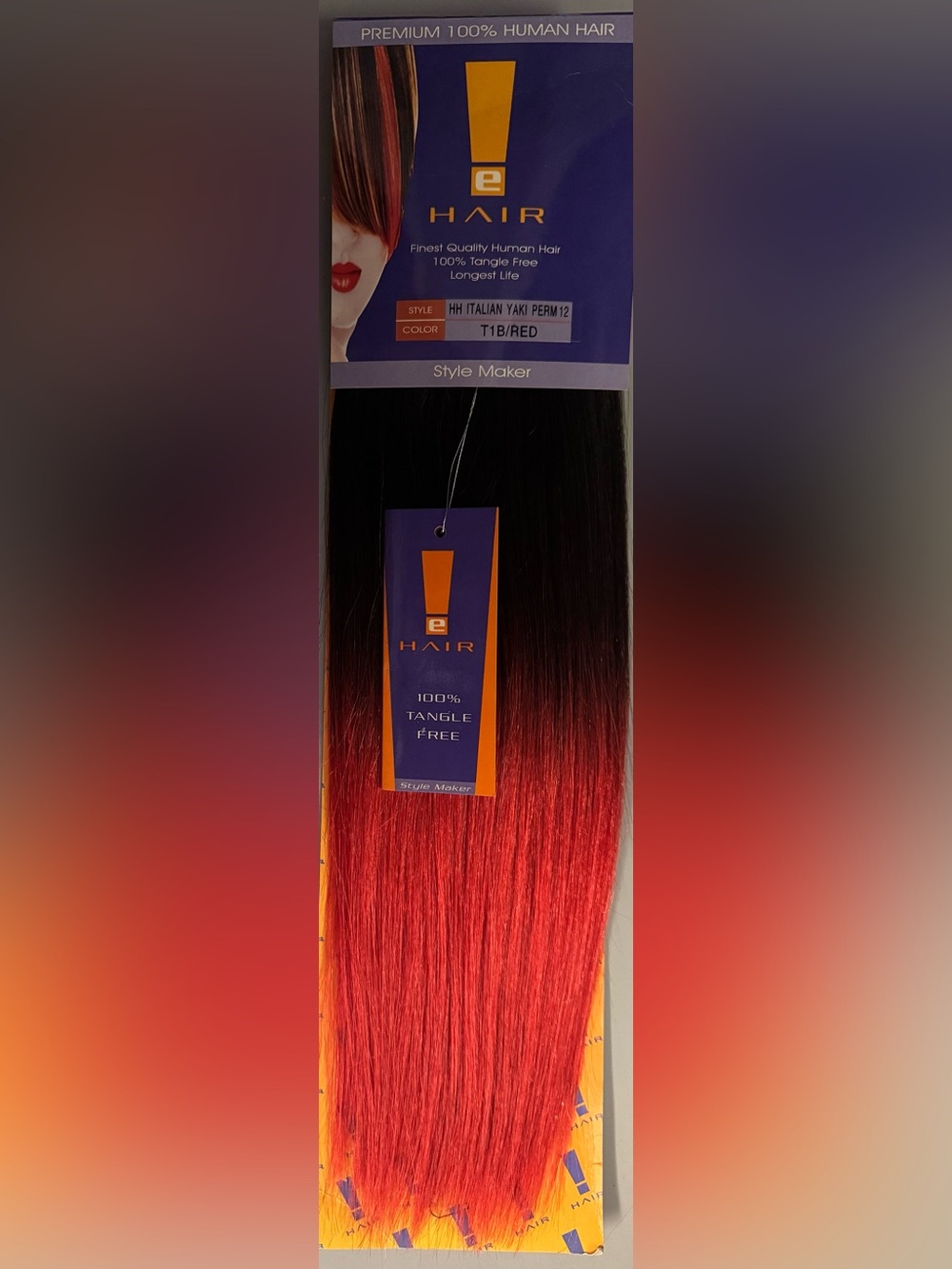 E! Hair. 100% human hair. Italian Yaki Perm.